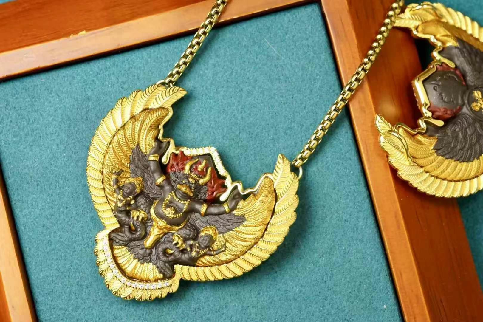 藏地聖物護身符｜大鵬金翅鳥擦擦，把千年靈性戴在身上！