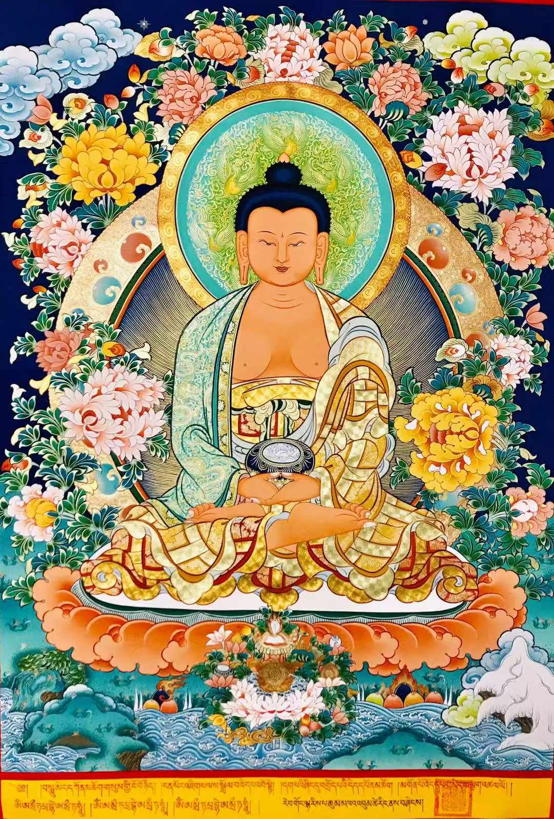 【熱貢產地 唐卡藝術】 筆尖上的修行《阿彌陀佛》